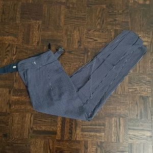 NEW top shop stretch pin striped pants